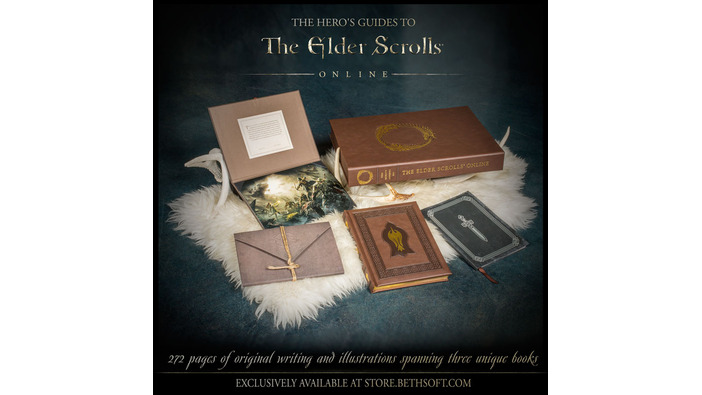 限定1万セットの『The Elder Scrolls Online』豪華資料集「The Hero's Guides」が発表