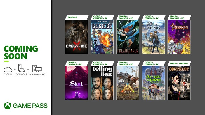 Remedy共同開発のFPS『CrossfireX』含み新作3本登場「Xbox/PC Game Pass」2月前半リスト公開