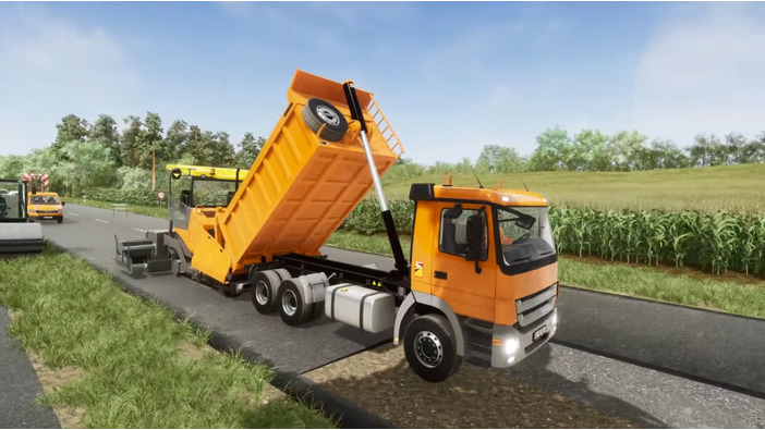 ドイツの道路を整備する職業シム新作『Road Maintenance Simulator』ティーザー映像！