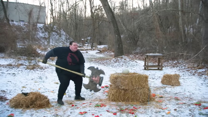 この出来なら不遜とは言わせない！？『ELDEN RING』接ぎ木のゴドリックの斧を鍛冶番組「MAN AT ARMS : REFORGED」で制作