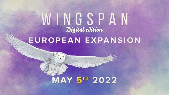 野鳥カードゲーム『ウイングスパン』拡張DLC「欧州の翼」配信日決定！