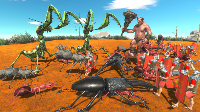 自分だけのオリジナルモンスターでバトル！サンドボックスシム『Animal Revolt Battle Simulator』正式リリース