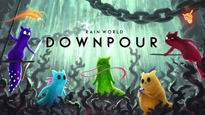 ナメクジ猫ACT『Rain World』拡張DLC「Downpour」にはCo-opモードが搭載！