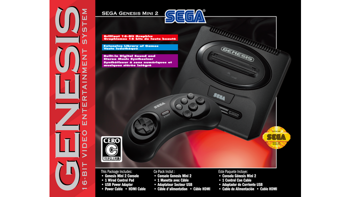 「メガドライブミニ2」全60収録タイトルが明らかに―北米版「SEGA Genesis Mini 2」の日本向け発売も数量限定で決定