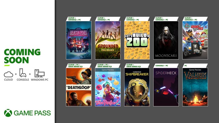 タイムループFPS『DEATHLOOP』配信開始！『Grounded』正式化や大人気サバイバル『Valheim』＆新作5本等大豊作の「Xbox / PC Game Pass」9月後半ラインナップ