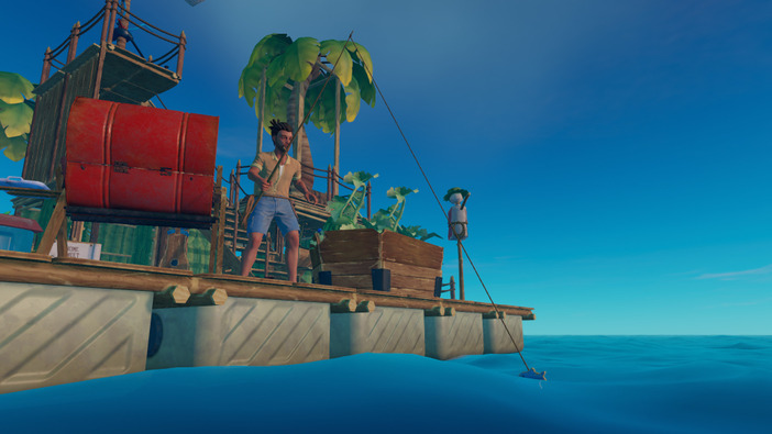 Steamで非常に好評の『Raft』ゲーム機版発売決定！イカダを広げて海をゆく一味違うサバイバル