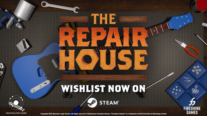 『PC Building Simulator』開発者の新作シム『The Repair House』発表！ 今度は修復・修復を体験