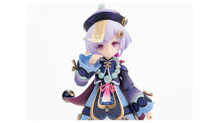 『原神』「七七」の可動フィギュア、予約開始！額のお札を抑えたり「ココナッツミルク」を飲んだり、自由なポージングが可能に