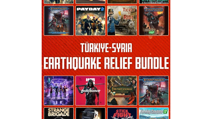 『ゴッサム・ナイツ』など計60本近いゲームが寄付で手に入る！Humbleがトルコ・シリア大地震への救援援助バンドルを開始