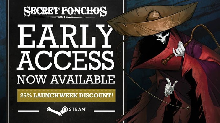 PS4でも発売予定の『Secret Ponchos』がSteamの早期アクセスにてプレイ可能に
