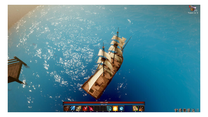 ボートで新エリア探索し資源を集め村を建設・拡張。サンドボックスRPG『Brinefall』リリースーとにかく自由にプレイ可能なのがオシ