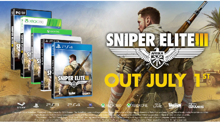 今週発売の新作ゲーム『Sniper Elite III』『AKIBA'S TRIP2』『IslandDays』『Soldner-X 2: Final Prototype』他
