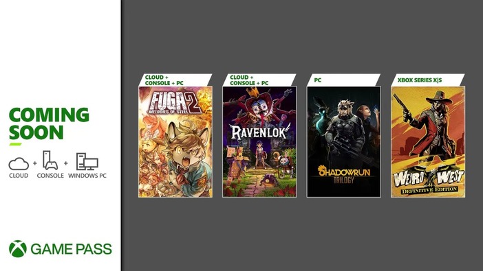 配信中の『Redfall』に続き新作『Ravenlok』＆『戦場のフーガ2』が登場！「Xbox / PC Game Pass」5月前半のラインナップ公開