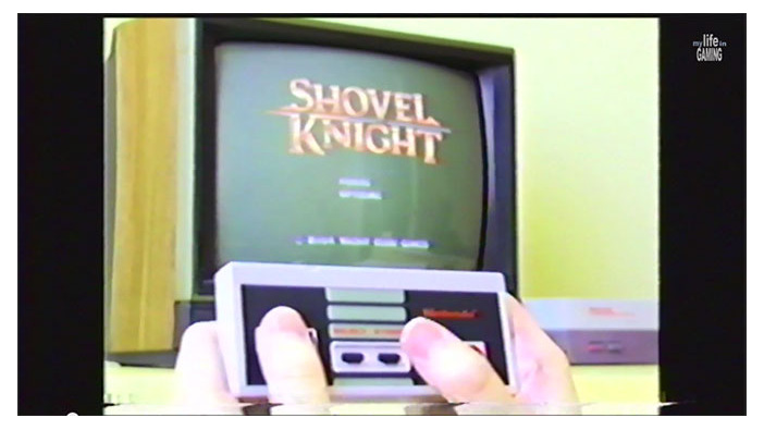 『Shovel Knight』は80年代のゲームだった!?　VHSテープ風ファンメイドの解説映像