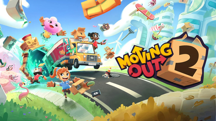 オンライン協力プレイも楽しめるドタバタお引越しゲーム『Moving Out 2』配信開始！