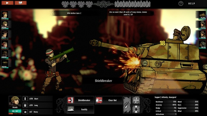 ドイツ軍から街を解放せよ！WW2ターン制RPG『WARSAW』Steamで無料化―新規要素を盛り込みタイトルも変更