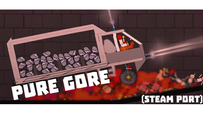 様々な装置で人体を破壊する物理サンドボックス『Pure Gore』Steam版が配信開始！
