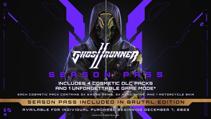 第一弾DLCは12月に配信予定！『Ghostrunner 2』シーズンパストレイラー