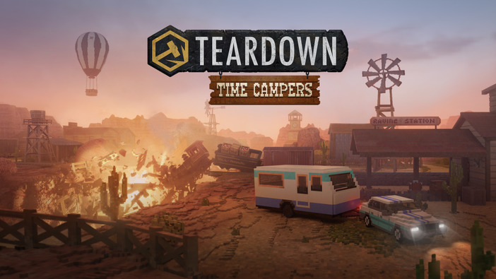 ぶっ壊し強盗ACT『Teardown』舞台が西部開拓時代に拡大するDLC「Time Campers」トレイラー公開―国内コンソール版と同時発売