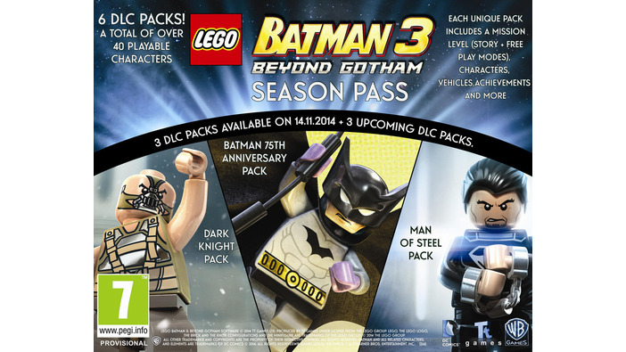 レゴゲーム初のシーズンパスが『LEGO Batman 3』向けに海外発表、6つのDLCを収録