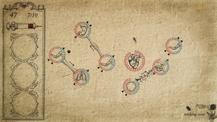 古い解剖書風ビジュアルな人体錬成RTS『Prophour23』のSteam配信日が決定