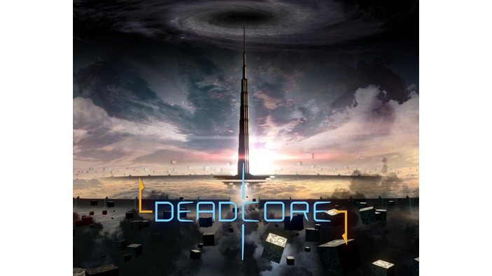 高速パズルFPS『DeadCore』がSteamで販売開始、雲の上を猛スピードで駆け抜けろ