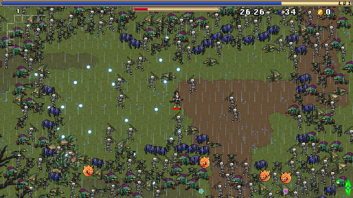 迫力の必殺技を駆使して戦う『ヴァンサバ』系ローグライクACT『Spellbound Survivors』12月30日リリース