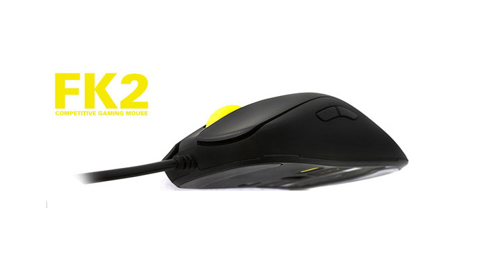 ZOWIE GEARの新ゲーミングマウス「FK2」が発表、FK1よりもやや小型