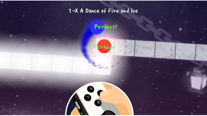 スイッチ版『A Dance of Fire and Ice』2024年秋配信決定！1ボタンで遊べる奥深リズムゲーム