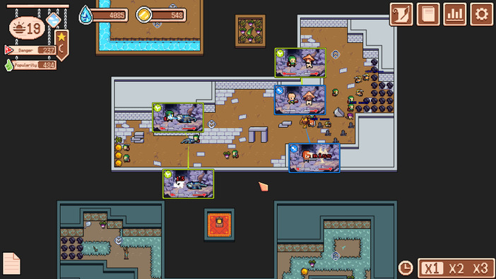 冒険者で賑わうダンジョンの支配者となれ！ダンジョン運営シム『Novice Dungeon Master』Steamで早期アクセス開始