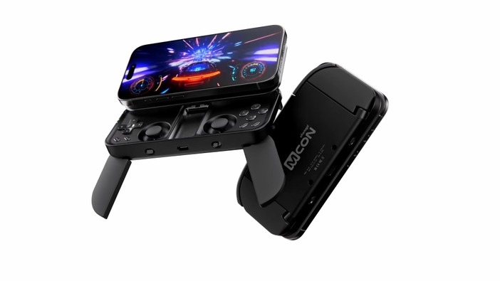 PSP goインスパイアのスマホ向けスライド式コントローラー「MCON」2025年1月クラファン開始予定 ―Kickstarterにて