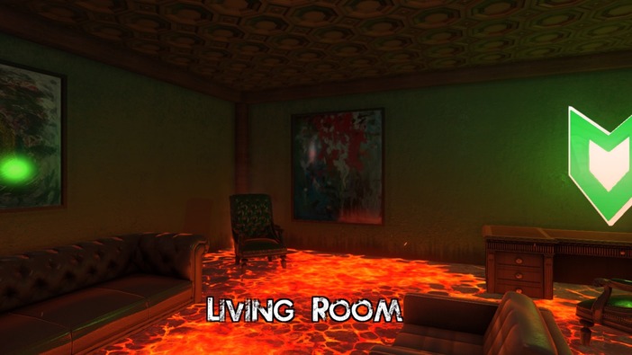 家やオフィスがマグマの海に！インディーACT『Hot Lava』Steam Greenlightに登場