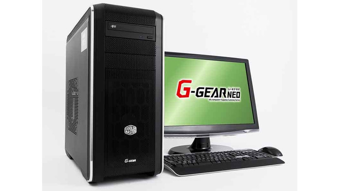 G-GEARより4Kモニタ対応、正常に表示されない場合の相性保証付きのゲーミングPCが発売