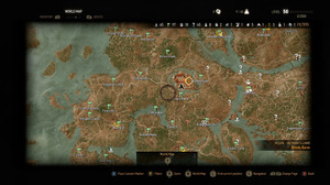 世界の広さが確認できる『The Witcher 3』インゲームマップが披露―新たなスクリーンショットも 画像