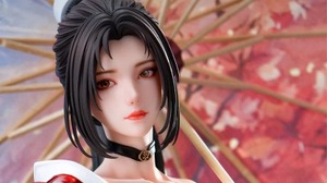 大きく開いた胸元がセクシー…！『KOF』より「不知火舞」が周年Ver.として1/4スケールフィギュア化、油紙傘により一味違うディスプレイに 画像