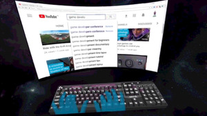 VR中にもキーボードを打てる！―LogitechがViveトラッカーを使用した新技術を開発 画像