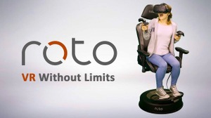 VRゲームと連動する電動回転椅子「Roto VR Chair」が開発者向けに出荷開始！ 画像