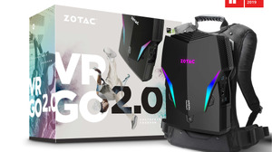 ZOTAC、「背負える」VR特化型バックパックPC「ZOTAC VR GO 2.0」発表―39万9,800円 画像