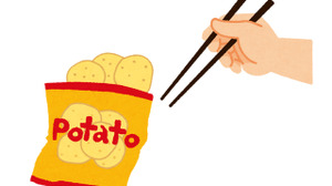 【チョイス】「ゲーム中にポテチを食べる時… 箸を使う？ 使わない？」結果発表 画像