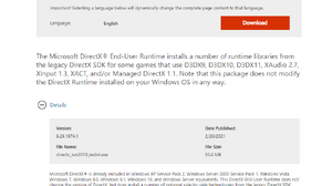 「DirectX9.0c」エンドユーザーランタイム公式配布再開！セキュリティも強化 画像