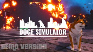 わんこによる街“破壊”系シム『Doge Simulator』のデモ版が配信中！お散歩がてら悪事の限りを尽くして焼き払う 画像