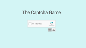 ひたすらロボットでないことを証明するパズルゲーム『The Captcha Game』無料公開 画像