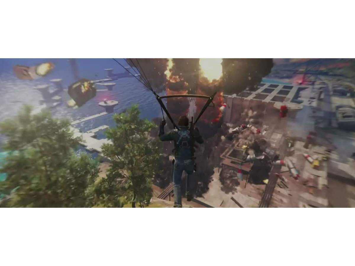 15 Just Cause 3 ゲームプレイ映像 ウィングスーツや破壊要素が収録 Game Spark 国内 海外ゲーム情報サイト