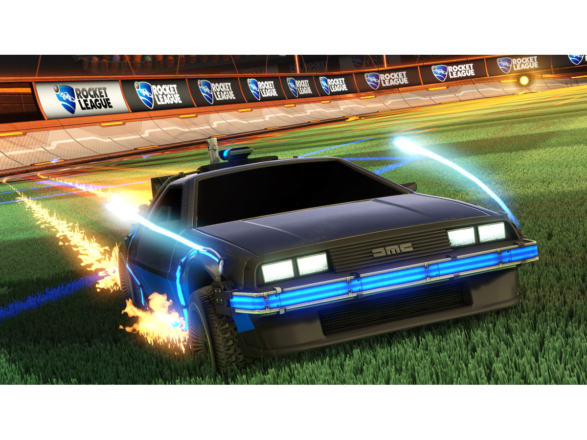 車サッカー Rocket League にデロリアン参戦 Back To The Future Dlcが近日配信 Game Spark 国内 海外ゲーム情報サイト