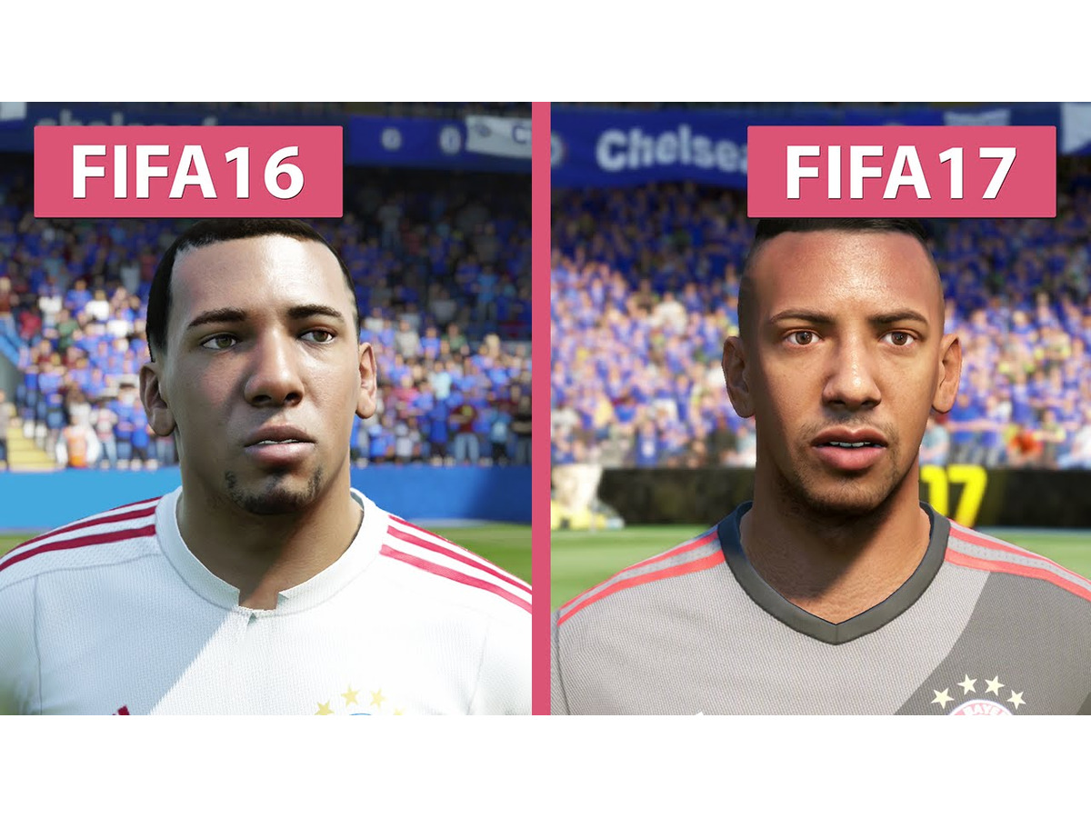 Fifa 17 過去作とのグラフィック比較映像 Frostbiteエンジン初採用作 Game Spark 国内 海外ゲーム情報サイト