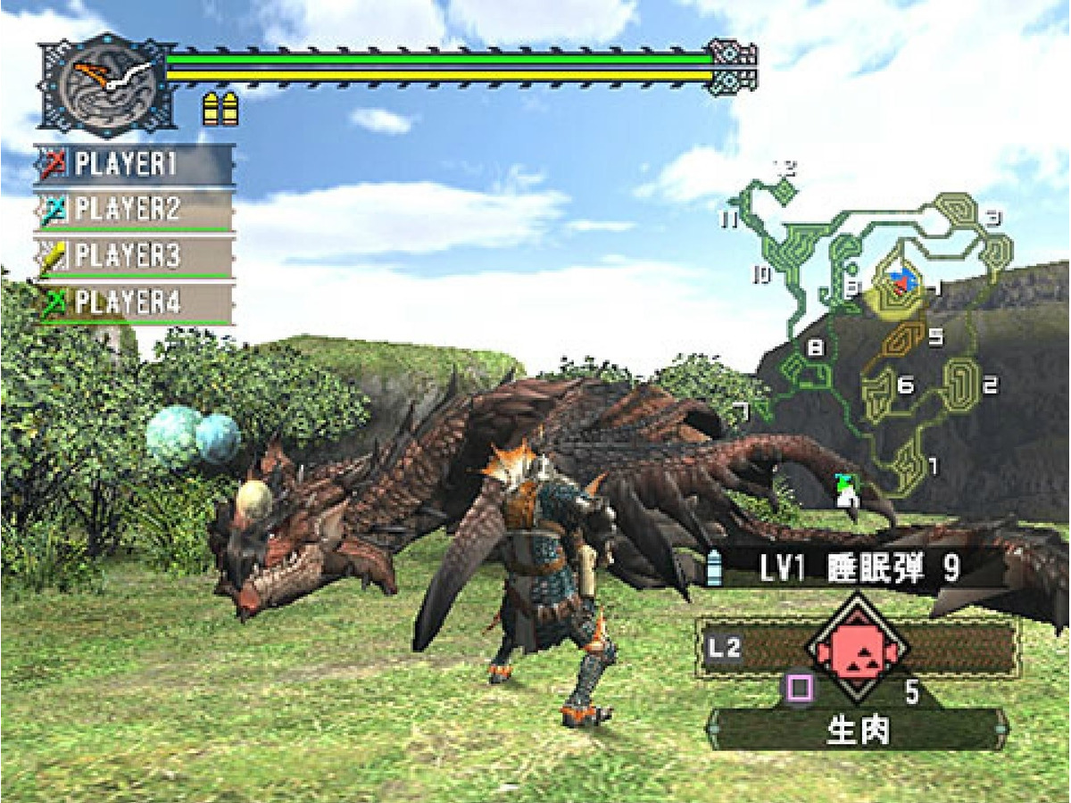 追憶ゲーマー モンスターハンター 2004年 ワイルド系紳士との