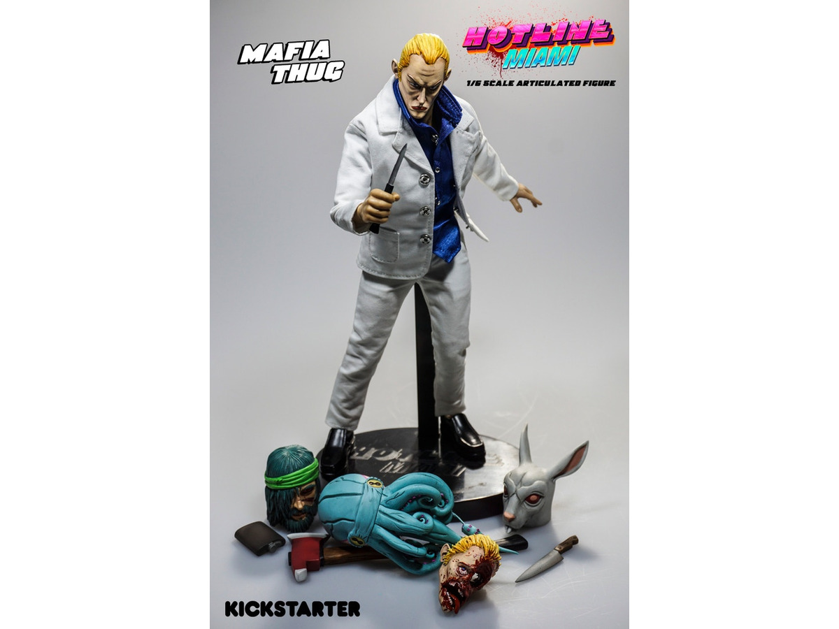 Hotline Miami の Mafia Thug フィギュアのキックスターター開始 新規デザインのjacketも Game Spark 国内 海外ゲーム情報サイト