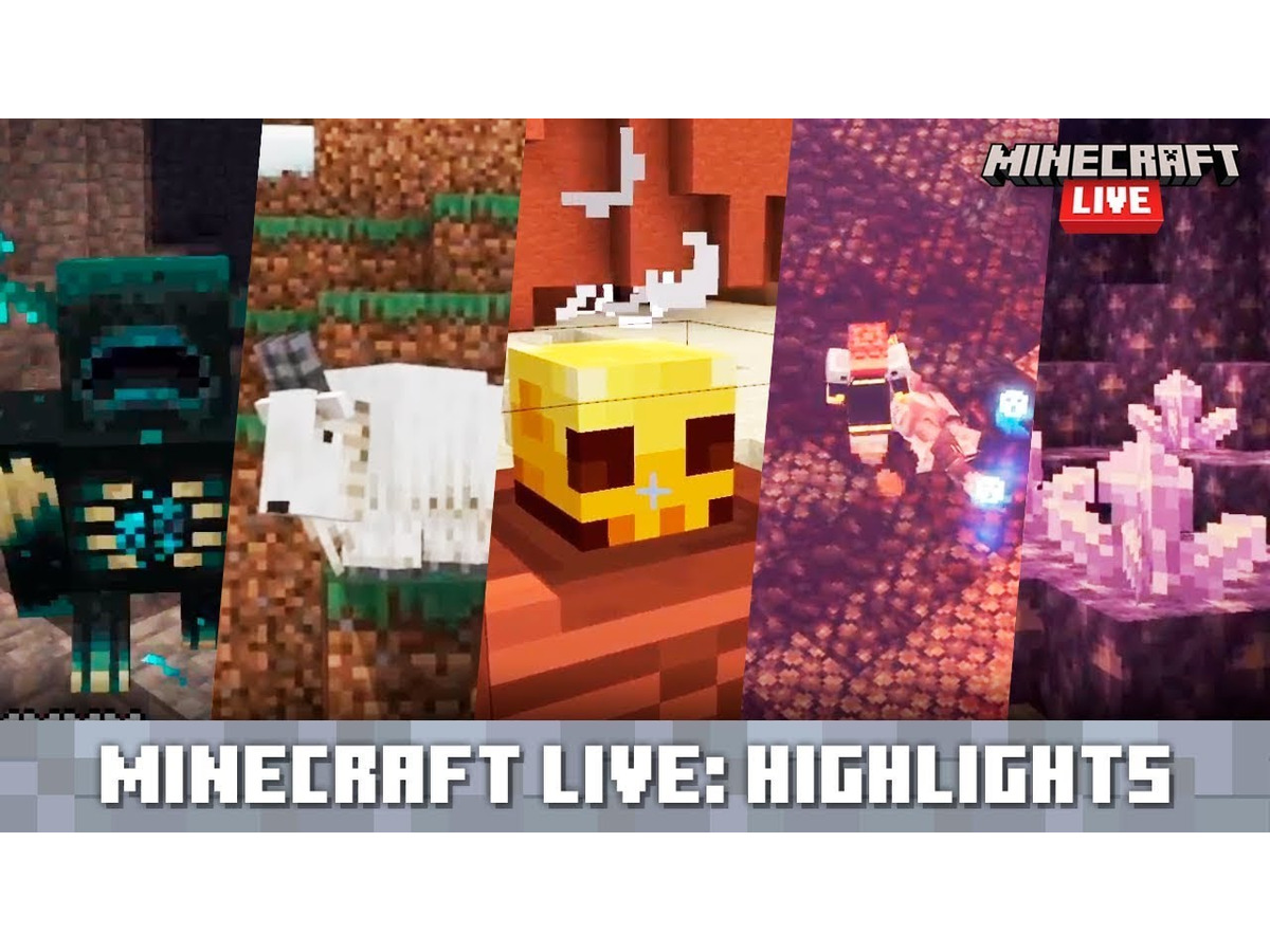 マインクラフト 大型アップデートなどが発表された Minecraft Live のハイライトが国内向けに公開 Update Game Spark 国内 海外ゲーム情報サイト