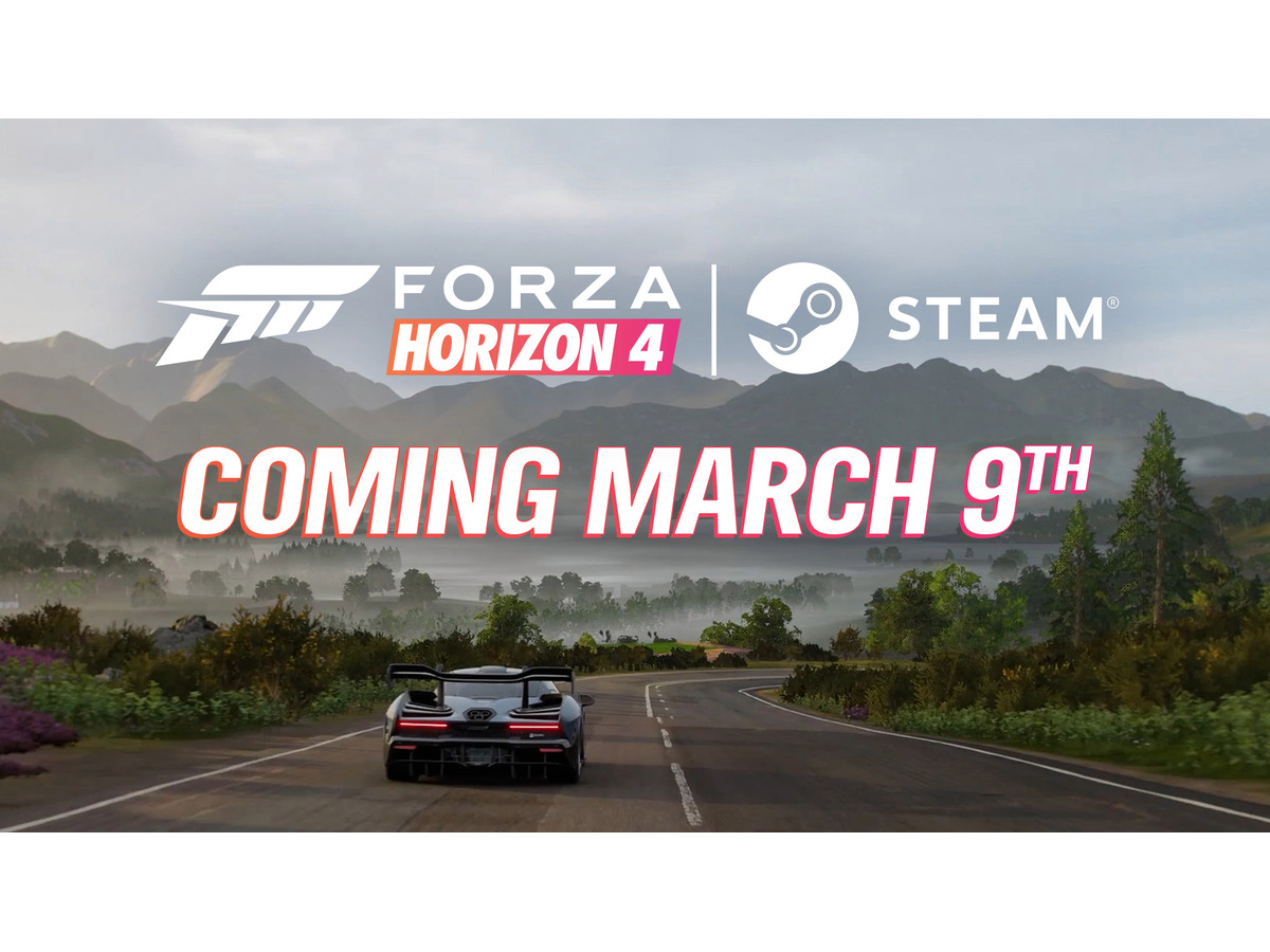 四季が移ろうオープンワールドレース Forza Horizon 4 いよいよsteamに海外時間3月9日登場 ストアページも公開 Game Spark 国内 海外ゲーム情報サイト