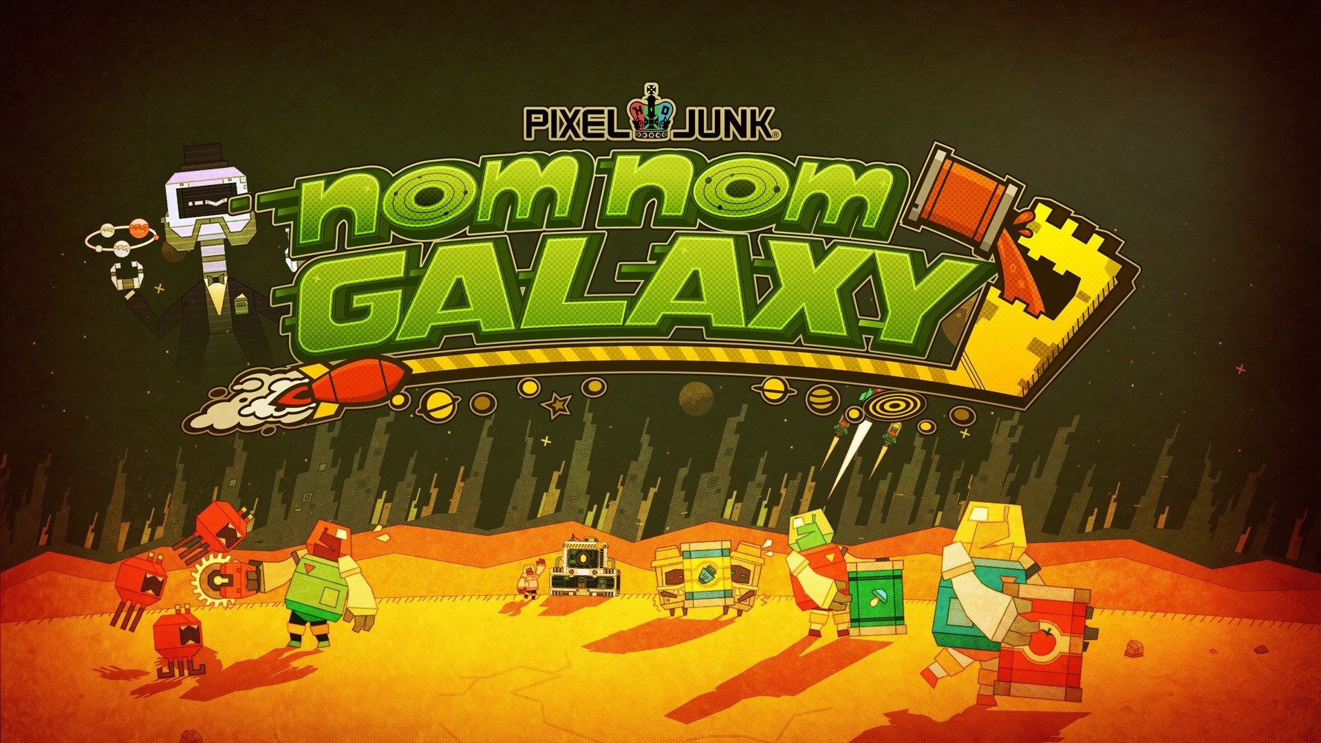 Ps4版 Nom Nom Galaxy 配信開始 最大 オフの発売記念セールも開催 Game Spark 国内 海外ゲーム情報サイト